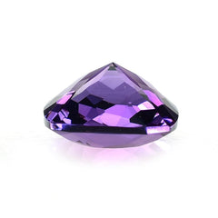 BRAZIL AMETHYST CUT ANTIOUE CUSHION (DARK)(CLEAN) 10.00X10.00 MM 3.45 Cts.