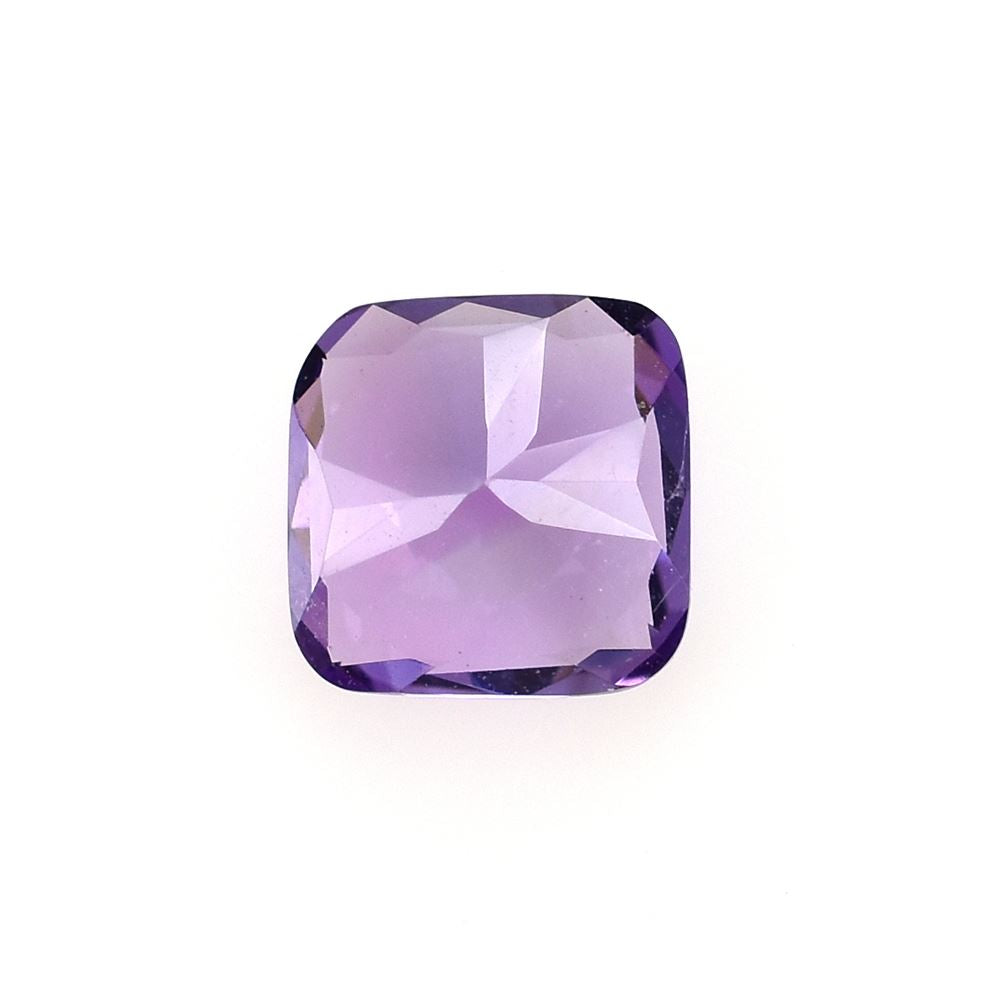BRAZIL AMETHYST CUT CUSHION (MEDIUM)(CLEAN) 6.00X6.00 MM 0.91 Cts.
