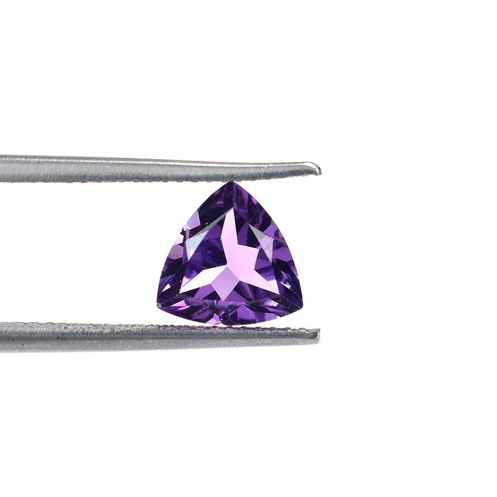 BRAZIL AMETHYST CUT TRILLION (DARK)(CLEAN) 9.00X9.00 MM 1.63 Cts.