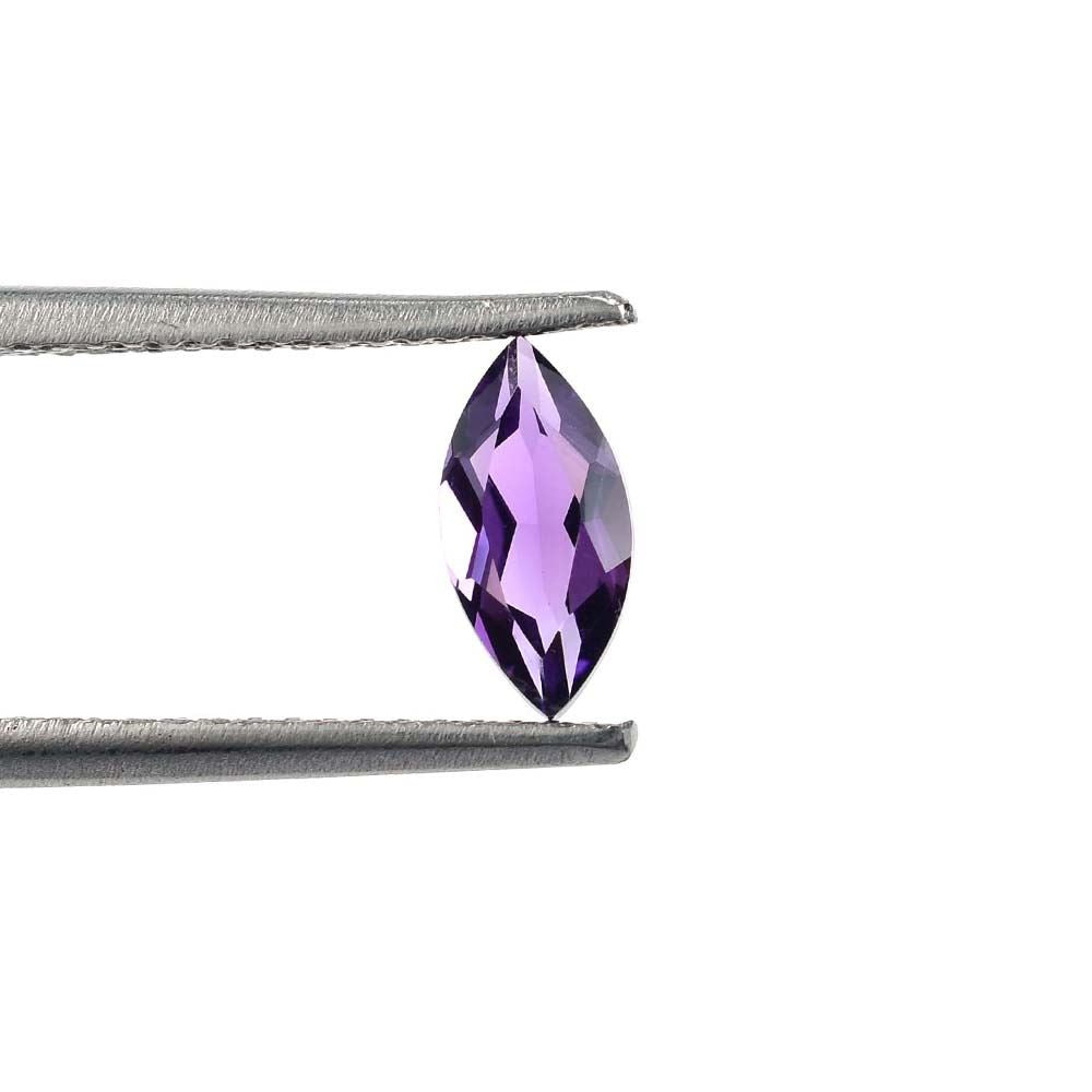 BRAZIL AMETHYST CUT MARQUISE (DARK) 8.00X4.00 MM 0.50 Cts.