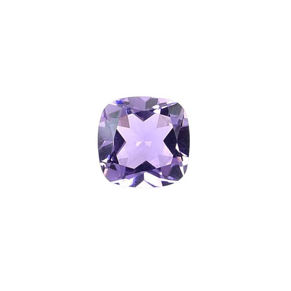 BRAZIL AMETHYST CUT CUSHION (MEDIUM)(CLEAN) 7.00X7.00 MM 1.30 Cts.