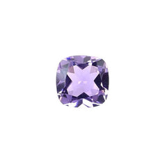BRAZIL AMETHYST CUT CUSHION (MEDIUM)(CLEAN) 7.00X7.00 MM 1.30 Cts.