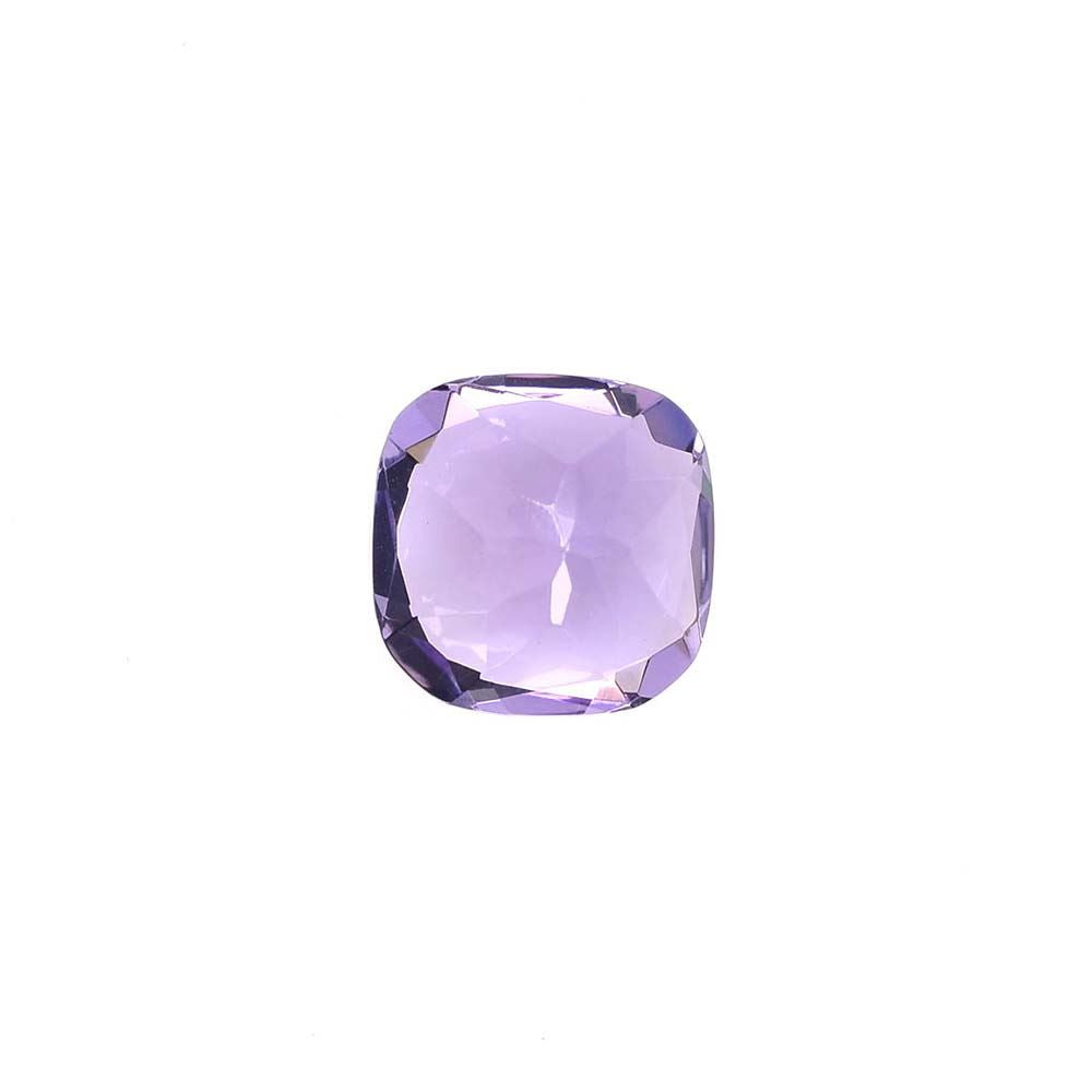 BRAZIL AMETHYST CUT CUSHION (MEDIUM)(CLEAN) 10.00X10.00 MM 4.15 Cts.