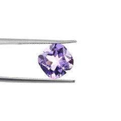 BRAZIL AMETHYST CUT CUSHION (MEDIUM)(CLEAN) 10.00X10.00 MM 4.15 Cts.