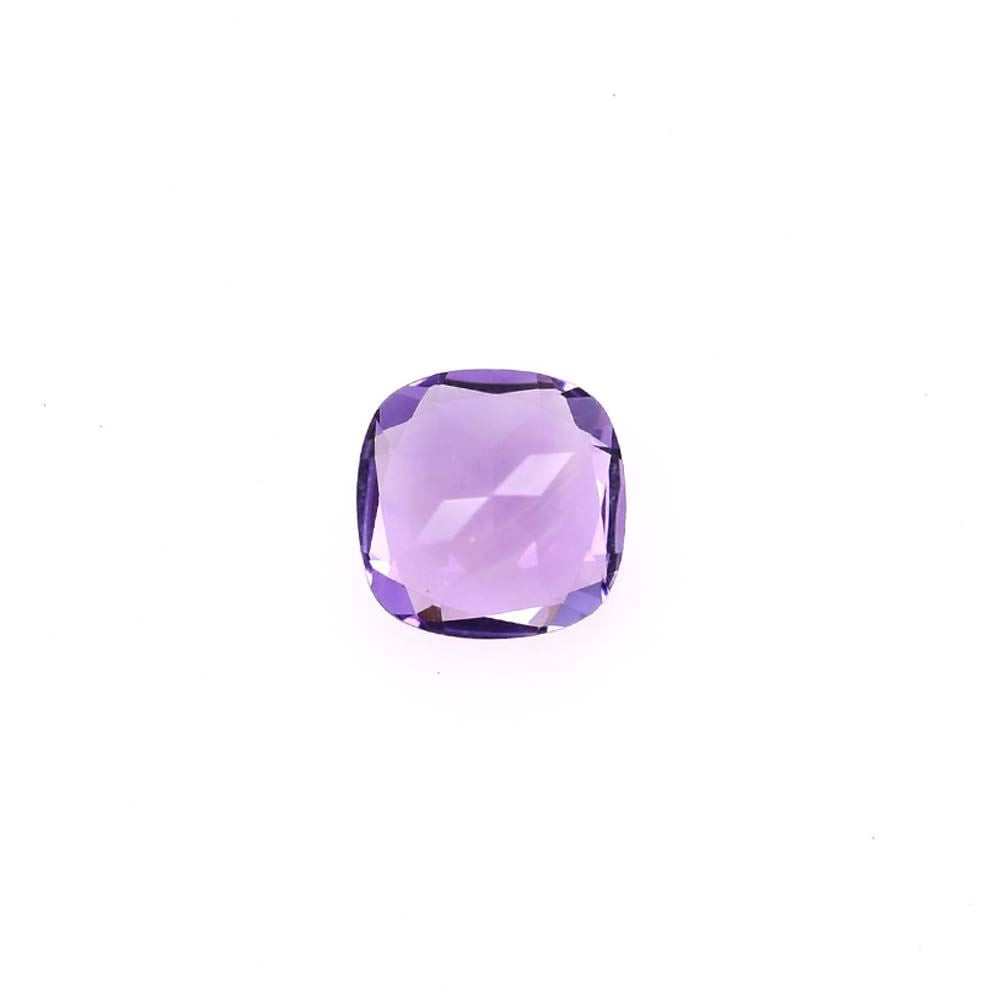 BRAZIL AMETHYST CUT CUSHION (MEDIUM)(CLEAN) 5.00X5.00 MM 0.49 Cts.