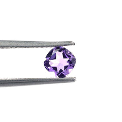 BRAZIL AMETHYST CUT CUSHION (MEDIUM)(CLEAN) 5.00X5.00 MM 0.49 Cts.