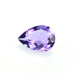 BRAZIL AMETHYST CUT PEAR (LIGHT)(CLEAN) 12.50X9.00 MM 3.40 Cts.