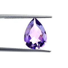 BRAZIL AMETHYST CUT PEAR (LIGHT)(CLEAN) 12.50X9.00 MM 3.40 Cts.