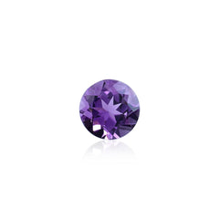 BRAZIL AMETHYST (OILISH SHADE)(CLEAN) CUT ROUND 10.00X10.00 MM 3.47 Cts.