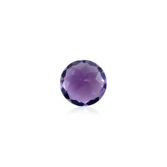 BRAZIL AMETHYST (OILISH SHADE)(CLEAN) CUT ROUND 10.00X10.00 MM 3.47 Cts.