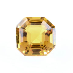 GOLDEN CITRINE (TOP) ASCHER CUT SQUARE - OCTAGON 5.50MM 0.81 Cts.