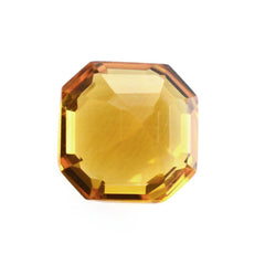 GOLDEN CITRINE (TOP) ASCHER CUT SQUARE - OCTAGON 5.50MM 0.81 Cts.