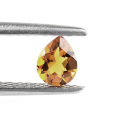 GOLDEN CITRINE CUT PEAR (TOP) 5X4MM 0.28 Cts.