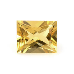 YELLOW CITRINE PRINCESS CUT BAGUETTE 10X8MM 3.05 Cts.