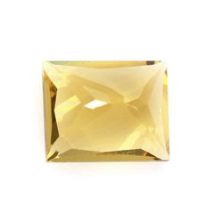 YELLOW CITRINE PRINCESS CUT BAGUETTE 10X8MM 3.05 Cts.