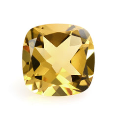 YELLOW CITRINE CUT CUSHION 8MM 1.93 Cts.