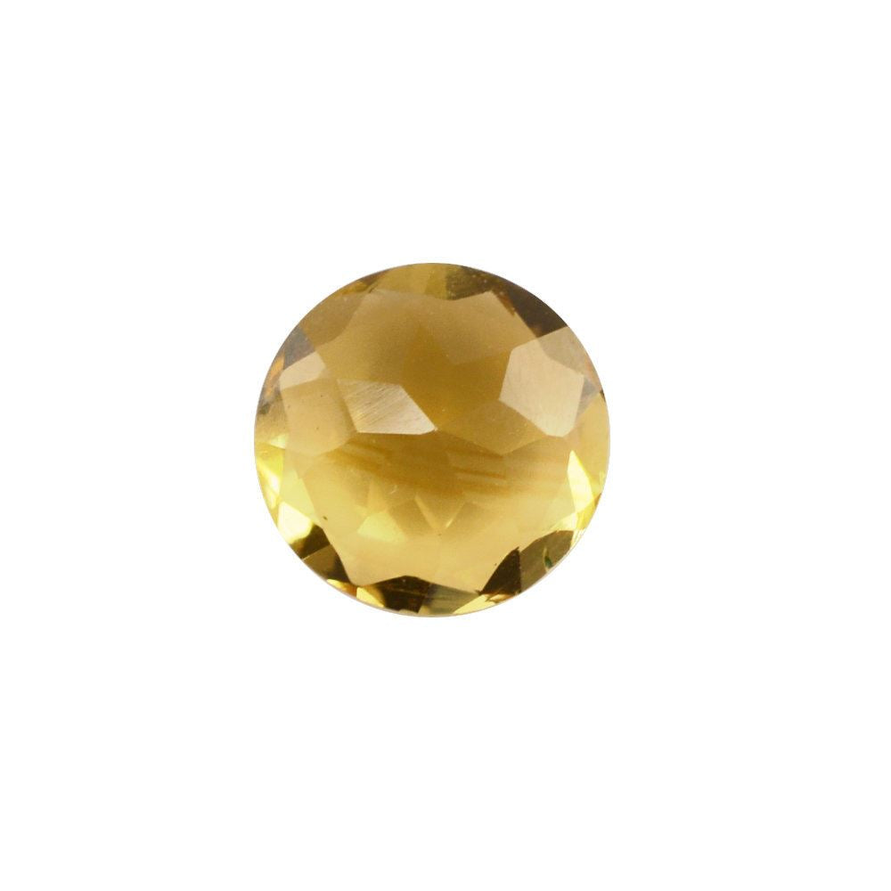 GOLDEN CITRINE CUT ROUND (C2) 7MM 1.12 Cts.