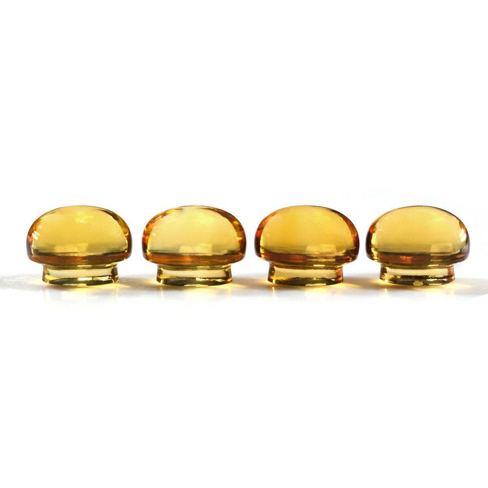 GOLDEN CITRINE BOTTLE CORK OVAL (C2) 15X11MM 13.53 Cts.