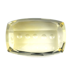 YELLOW CITRINE BUBBLE LIVE CUSHION (DES#124) (C-4) 16X10MM 7.15 Cts.