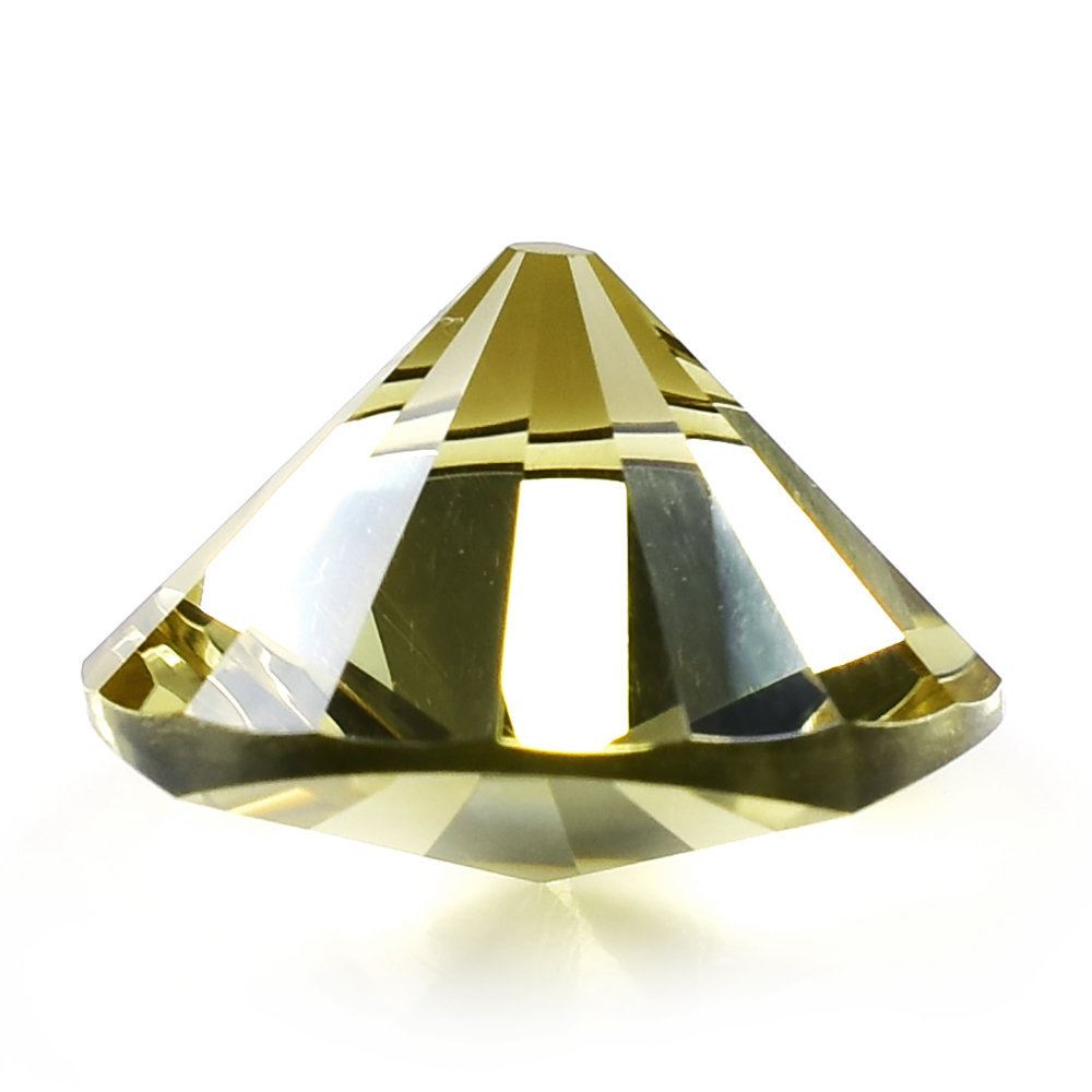 YELLOW CITRINE BINGO ROUND (DES#97) (C-3) 16MM 12.15 Cts.