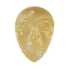 CITRINE (YELLOW) MASK (DES#157) (C-4) 21X15MM 13.58 Cts.