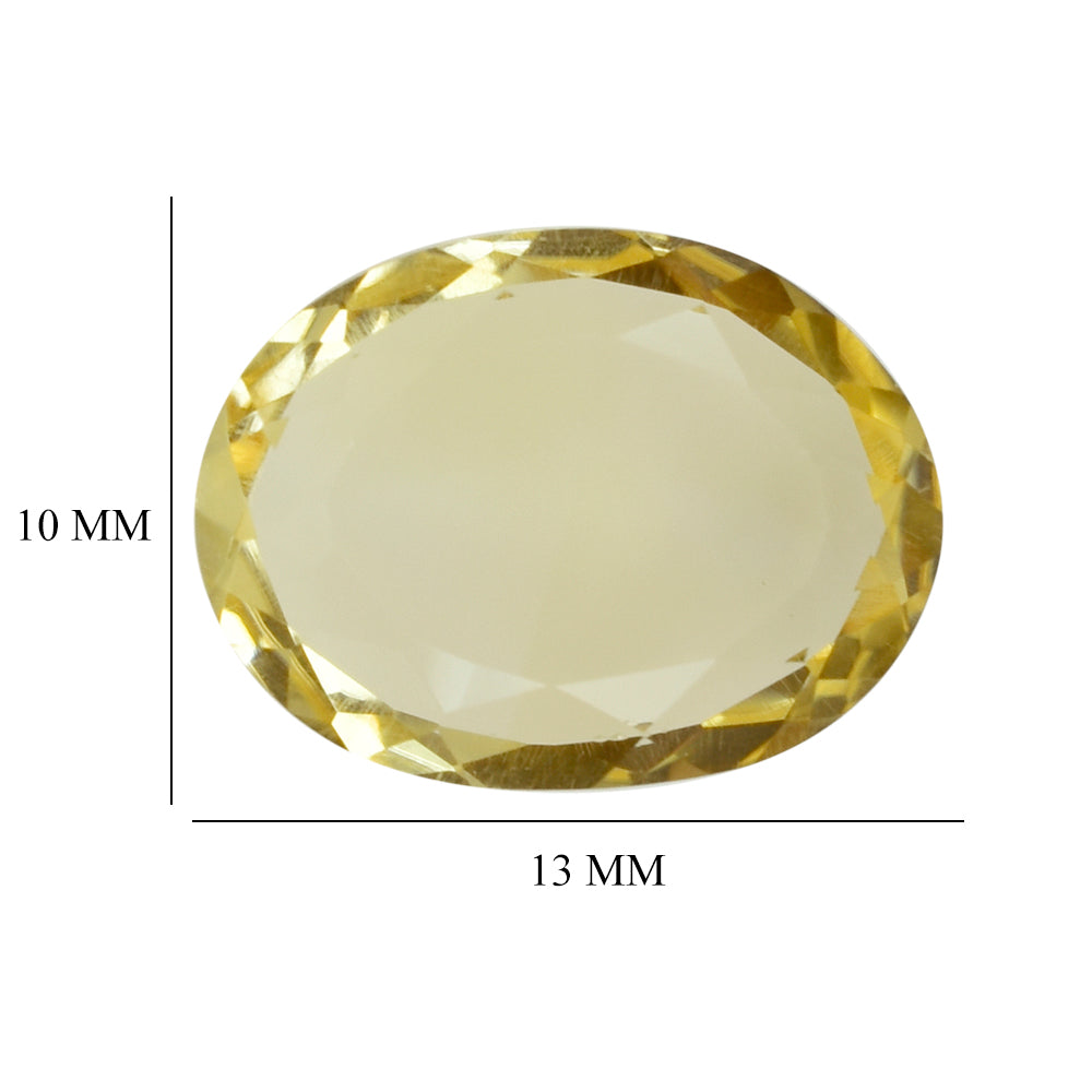 CITRINE (YELLOW) BOTH SIDE TABLE CUT IRREGULAR SHAPE PLATES APPROX (DES#109) (C-3) 13X10MM 4.03 Cts.