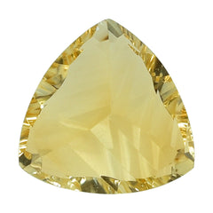 CITRINE (YELLOW) CONCAVE CUT TRILLION (DES#85) (C-4) 12MM 5.00 Cts.