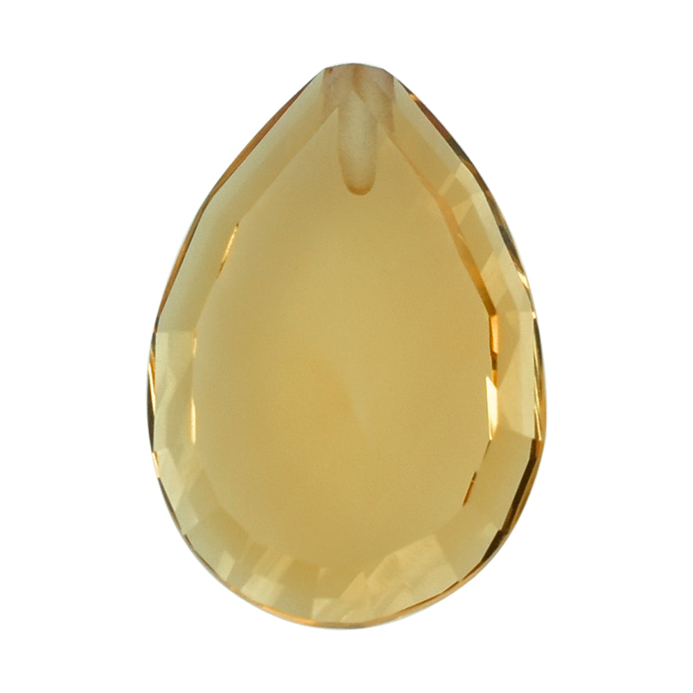 CITRINE (GOLDEN) CONCAVE PLATES (DES#16) (HALF DRILL) (C-2) 14X10MM 4.36 Cts.