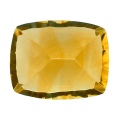 CITRINE (GOLDEN) CONCAVE CUT CUSHION (DES#71) (C-2) 10X8MM 2.70 Cts.