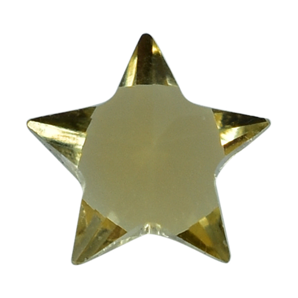 CITRINE (GOLDEN) CUT STAR (C-2) 4MM (THICKNESS:-2.60-3.00MM) 0.20 Cts.