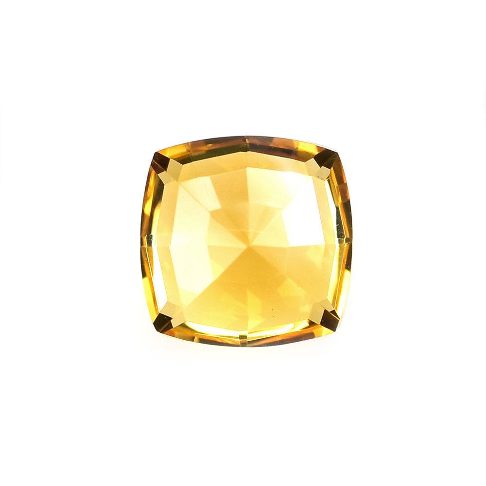 GOLDEN CITRINE ANTIQUE CUSHION (C-2/CLEAN) 7.50X7.50MM 1.50 Cts.