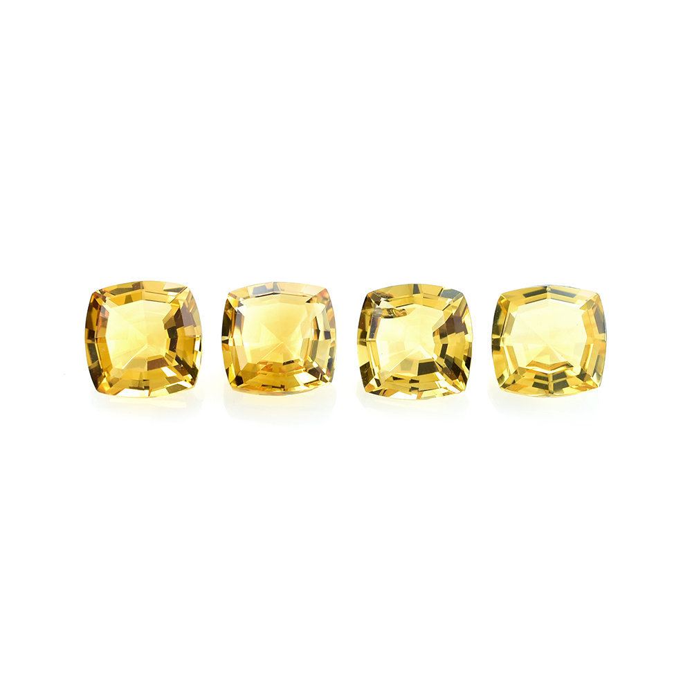 GOLDEN CITRINE ANTIQUE CUSHION (C-2/CLEAN) 7.50X7.50MM 1.50 Cts.