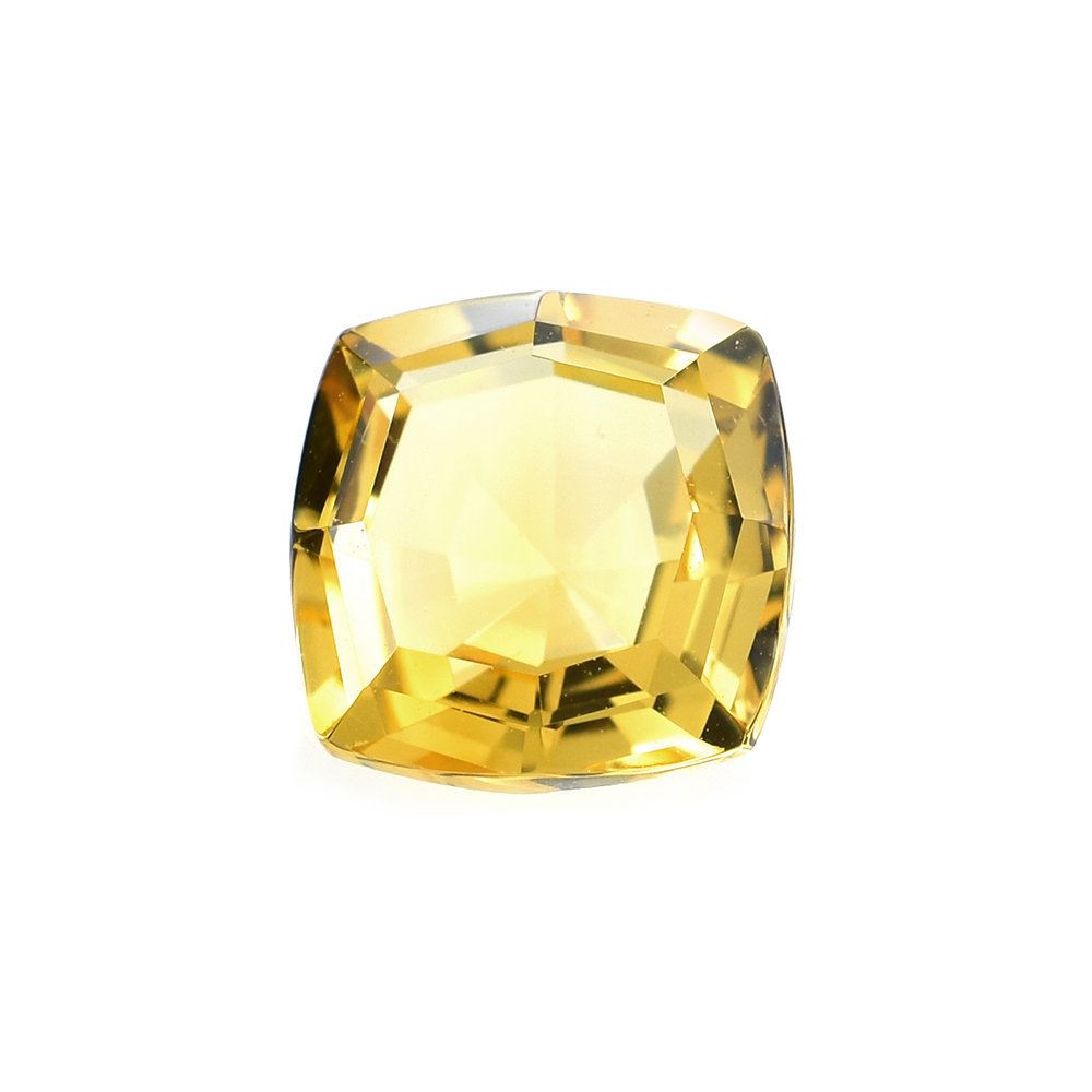 GOLDEN CITRINE ANTIQUE CUSHION (C-3/CLEAN) 7.50X7.50MM 1.62 Cts.