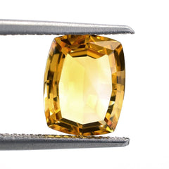 GOLDEN CITRINE CUT CUSHION (C-2/CLEAN) 9.50X7.50MM 2.67 Cts.