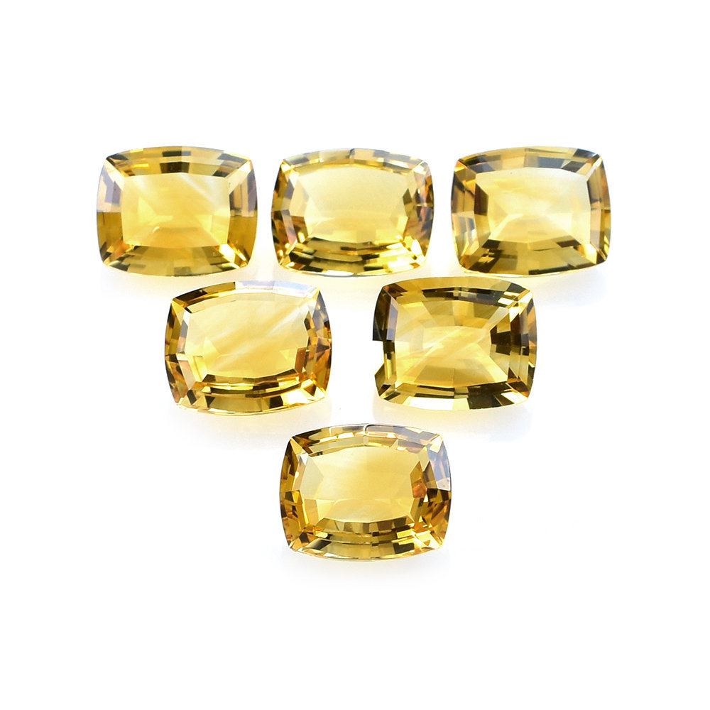 GOLDEN CITRINE CUT CUSHION (C-2/CLEAN) 9.50X7.50MM 2.67 Cts.