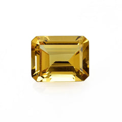 GOLDEN CITRINE STEP CUT OCTAGON (C-1/CLEAN) 10.00X8.00 MM 3.15 Cts.