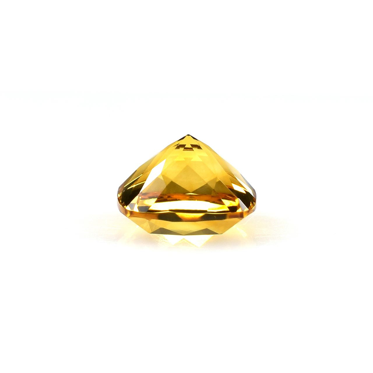 GOLDEN CITRINE CUT CUSHION SRC (C-1)(CLEAN) 10.00X10.00 MM 3.92 Cts.