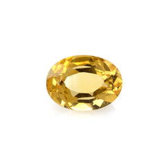 GOLDEN CITRINE CUT OVAL (CULLET REMOVE) 7X5MM 0.60 Cts.