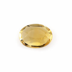 GOLDEN CITRINE CUT OVAL (CULLET REMOVE) 7X5MM 0.60 Cts.