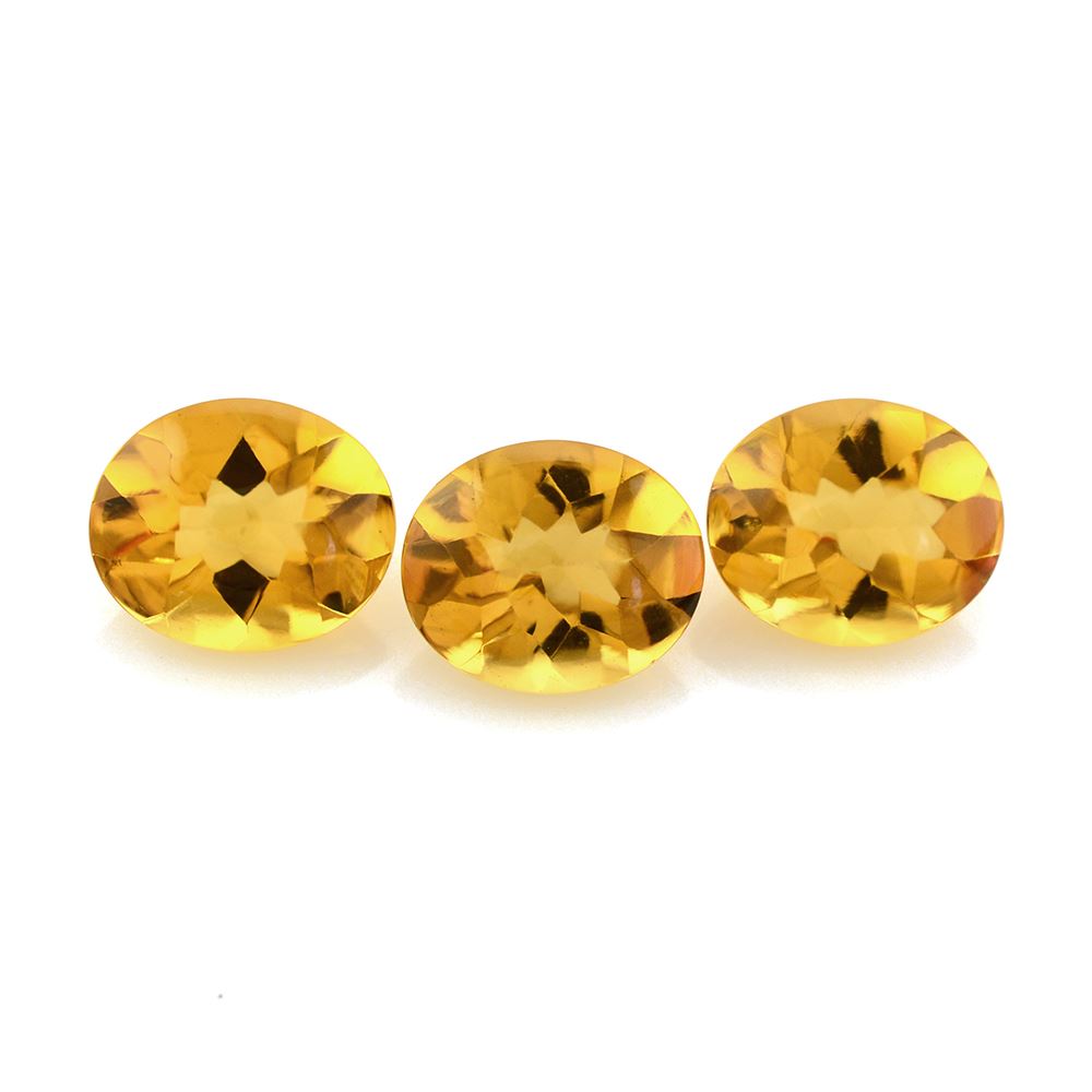 GOLDEN CITRINE BUFFTOP OVAL 11.50X9.50MM 3.96 Cts.