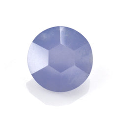 NATURAL AFRICAN BLUE CHALCEDONY SPECIAL CUT ROUND 12MM5.81Cts.