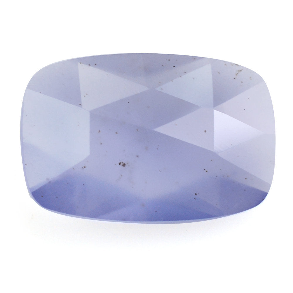 AFRICAN CHALCEDONY ROSE CUT BRIOLETTE CUSHION 12X8MM 2.54 Cts.