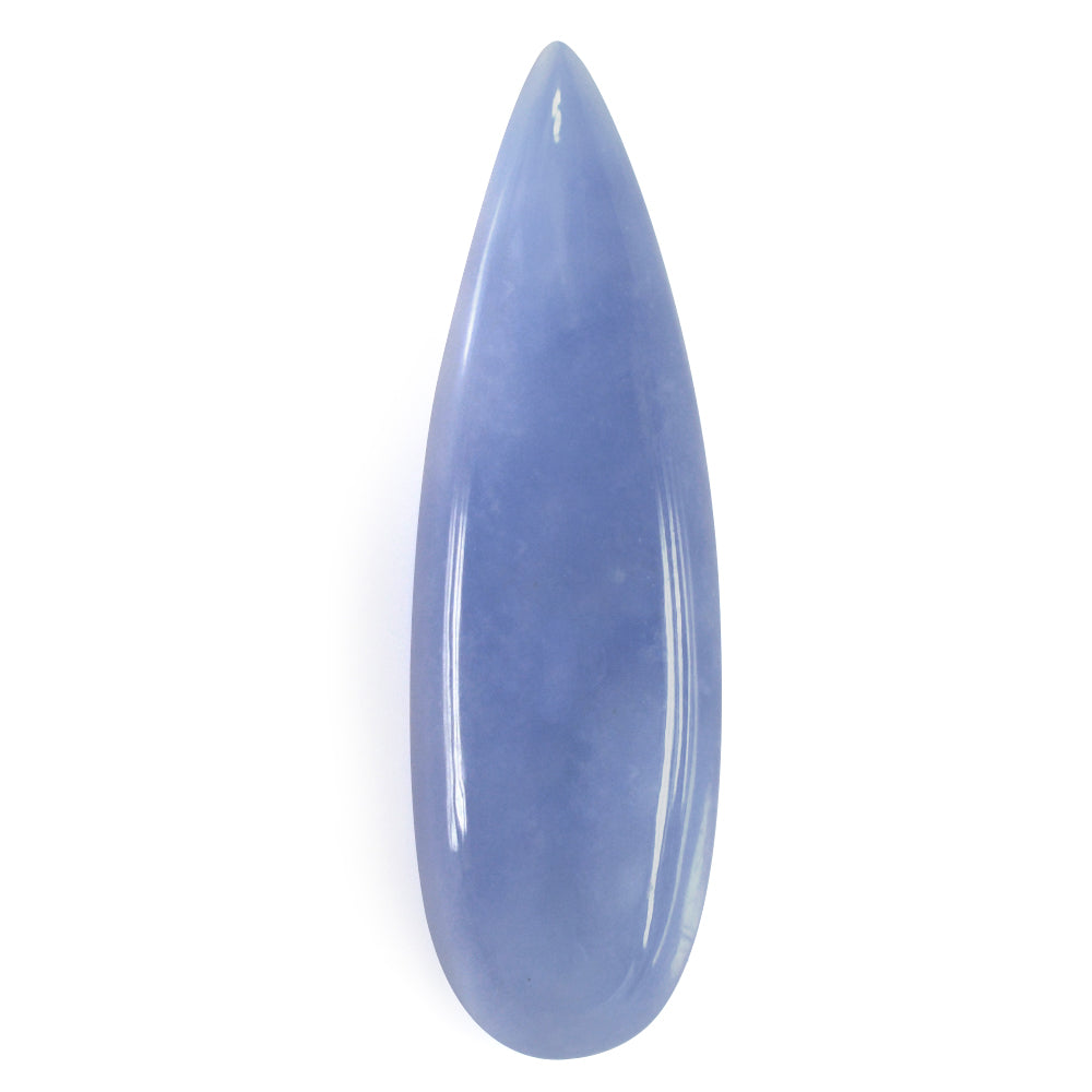 AFRICAN CHALCEDONY PEAR CAB 26X8MM 8.09 Cts.