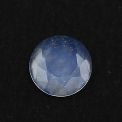 NATURAL BLUE CHALCEDONY SPECIAL CUT ROUND (AFRICAN) 4.50MM 0.28 Cts.