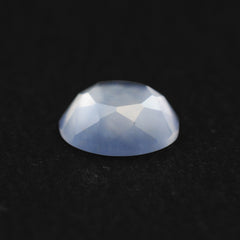 NATURAL BLUE CHALCEDONY SPECIAL CUT ROUND (AFRICAN) 4.50MM 0.28 Cts.