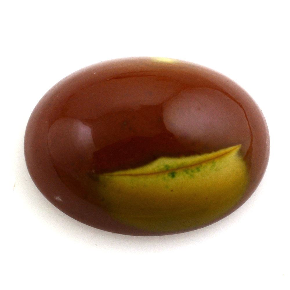 CAMEL JASPER OVAL CAB 19x14MM 13.55 Cts.