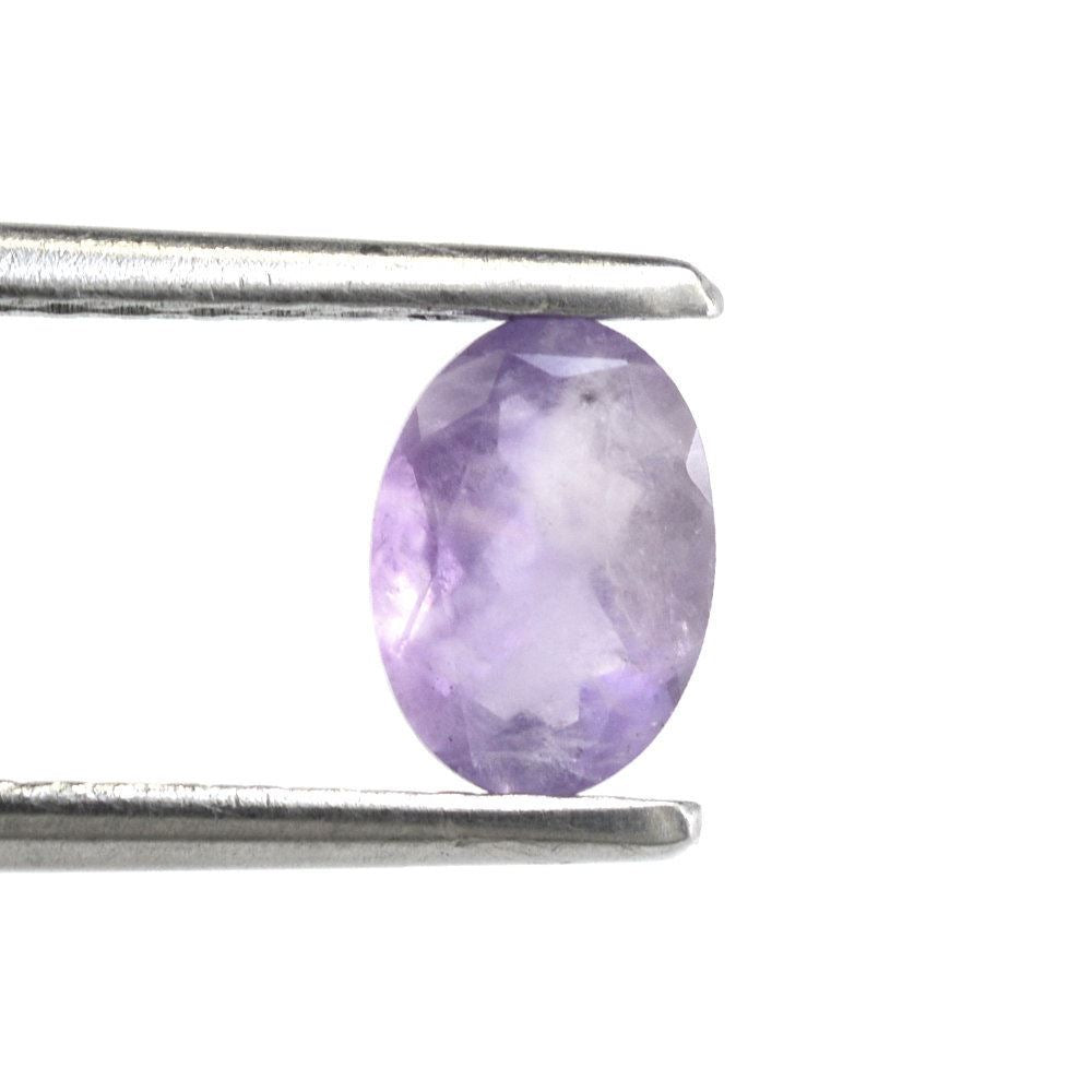 CAPE AMETHYST (MILKY) CUT OVAL 7X5MM 0.72 Cts.