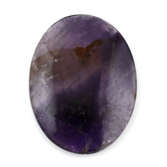 CAPE AMETHYST PLAIN OVAL CAB WITH HALF DRILL 40X30MM 67.03 Cts.