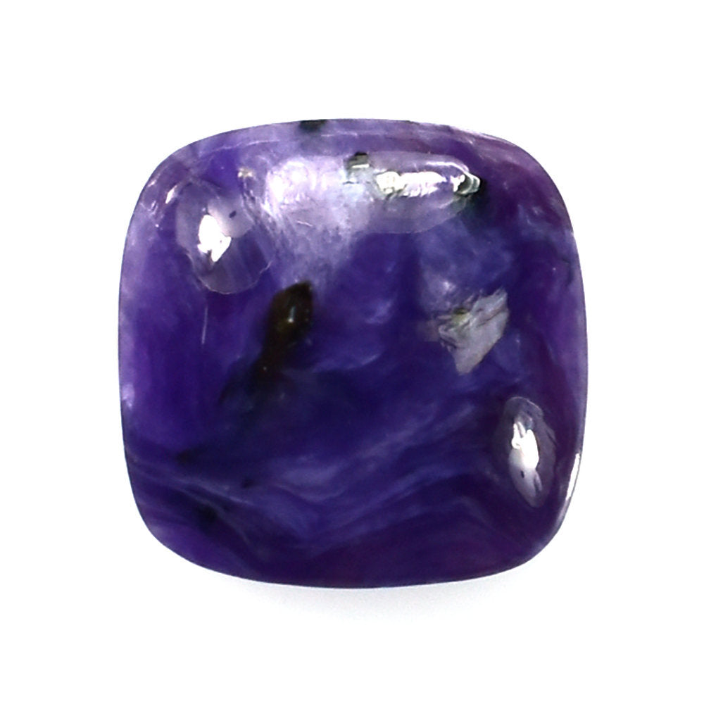 CHAROITE CUSHION CAB 12.00MM 5.07 Cts.