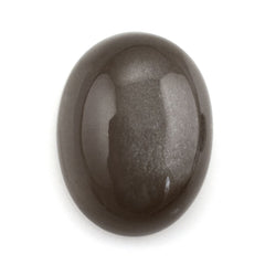 CHOCOLATE MOONSTONE OVAL CAB 16X12MM 9.02 Cts.